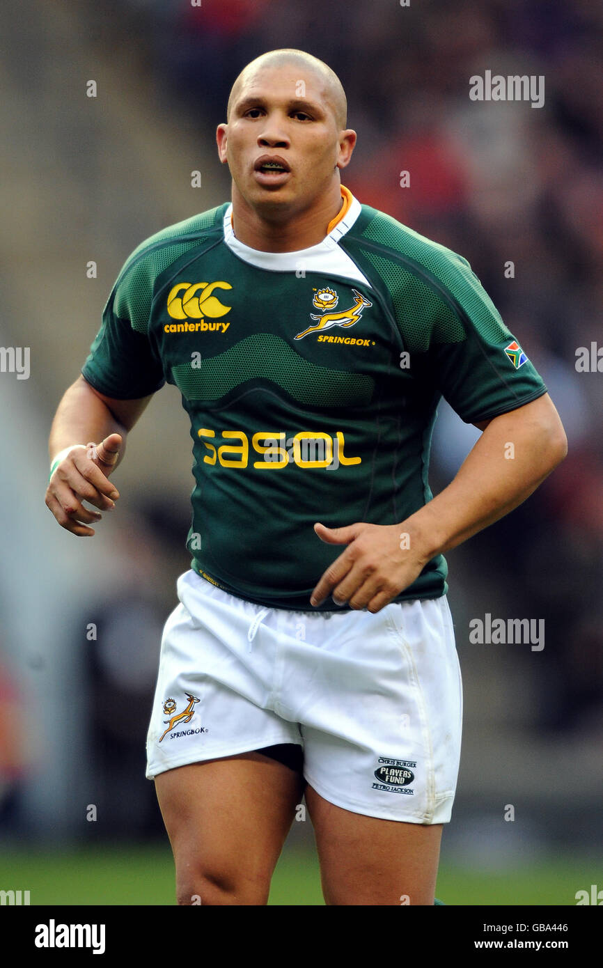 Rugby Union - Investec Challenge Series 2008 - England v South Africa - Twickenham Stock Photo