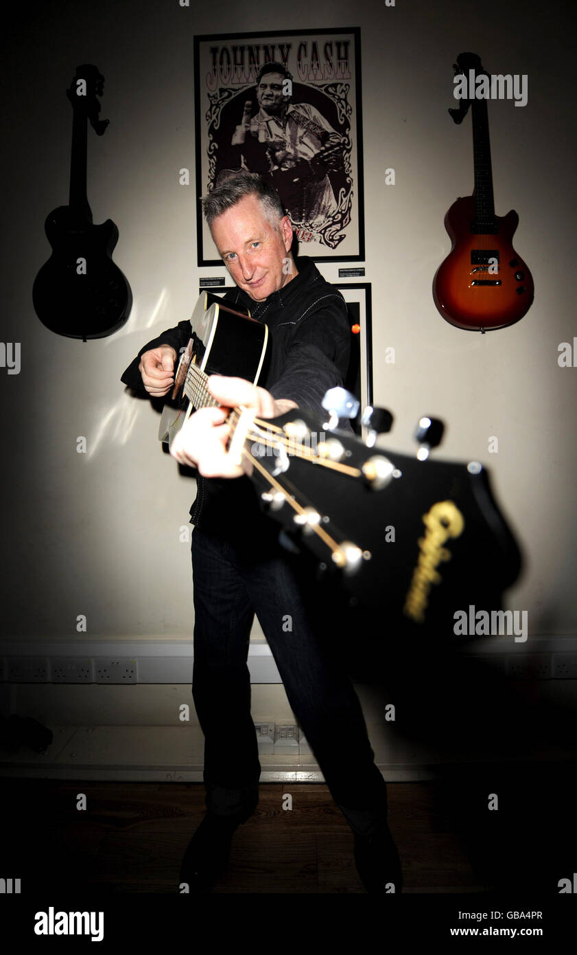 To Support His Jail Guitar Doors Campaign Stock Photos To
