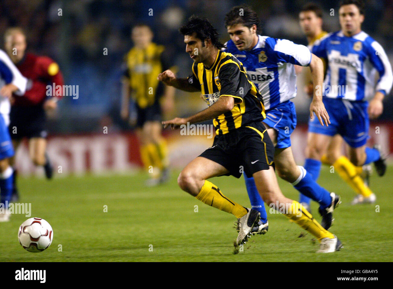 Soccer - UEFA Champions League - Group C - Deportivo La Coruna v AEK Athens  Stock Photo - Alamy
