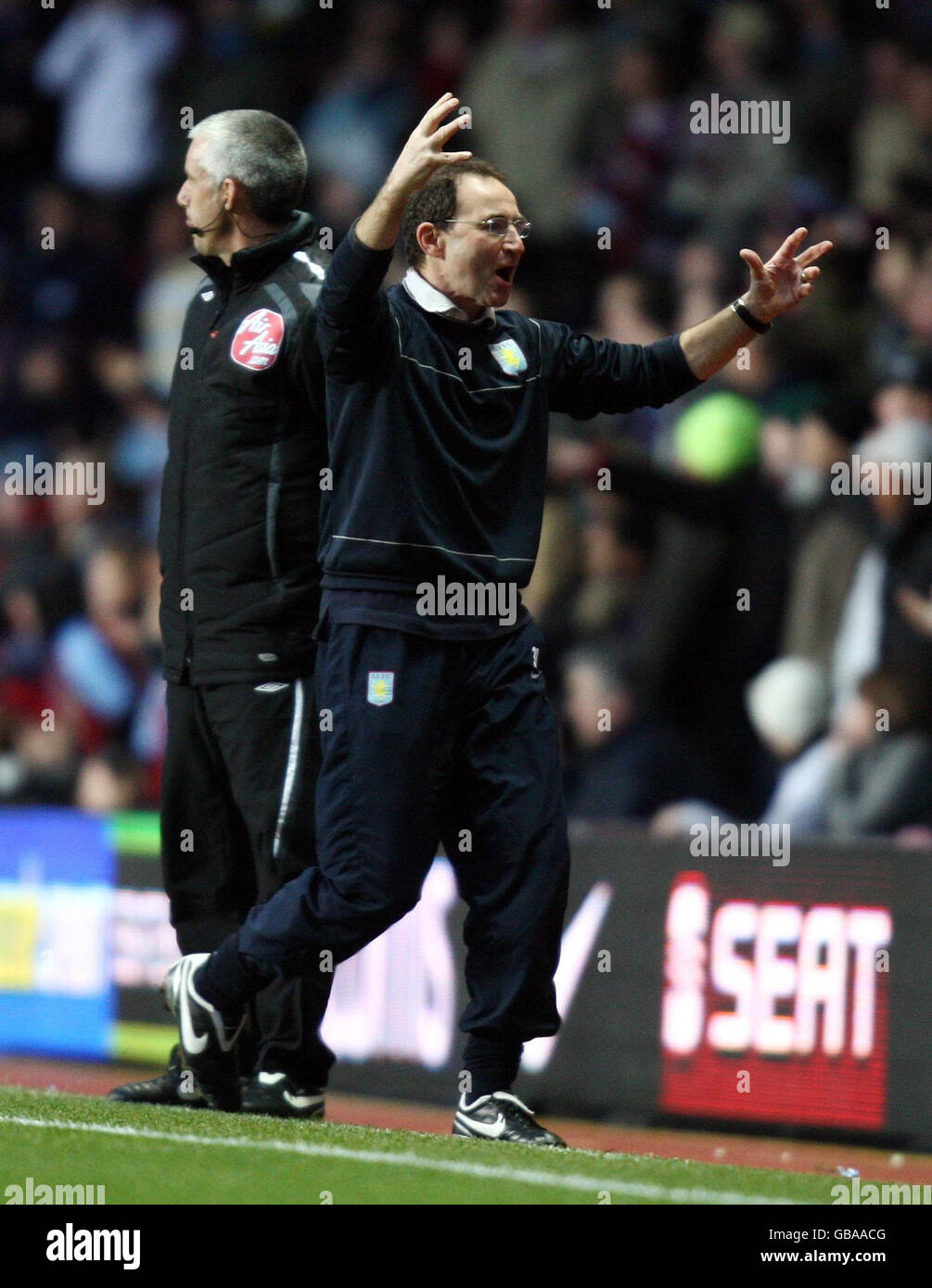 Soccer - Barclays Premier League - Aston Villa v Bolton Wanderers - Villa Park Stock Photo