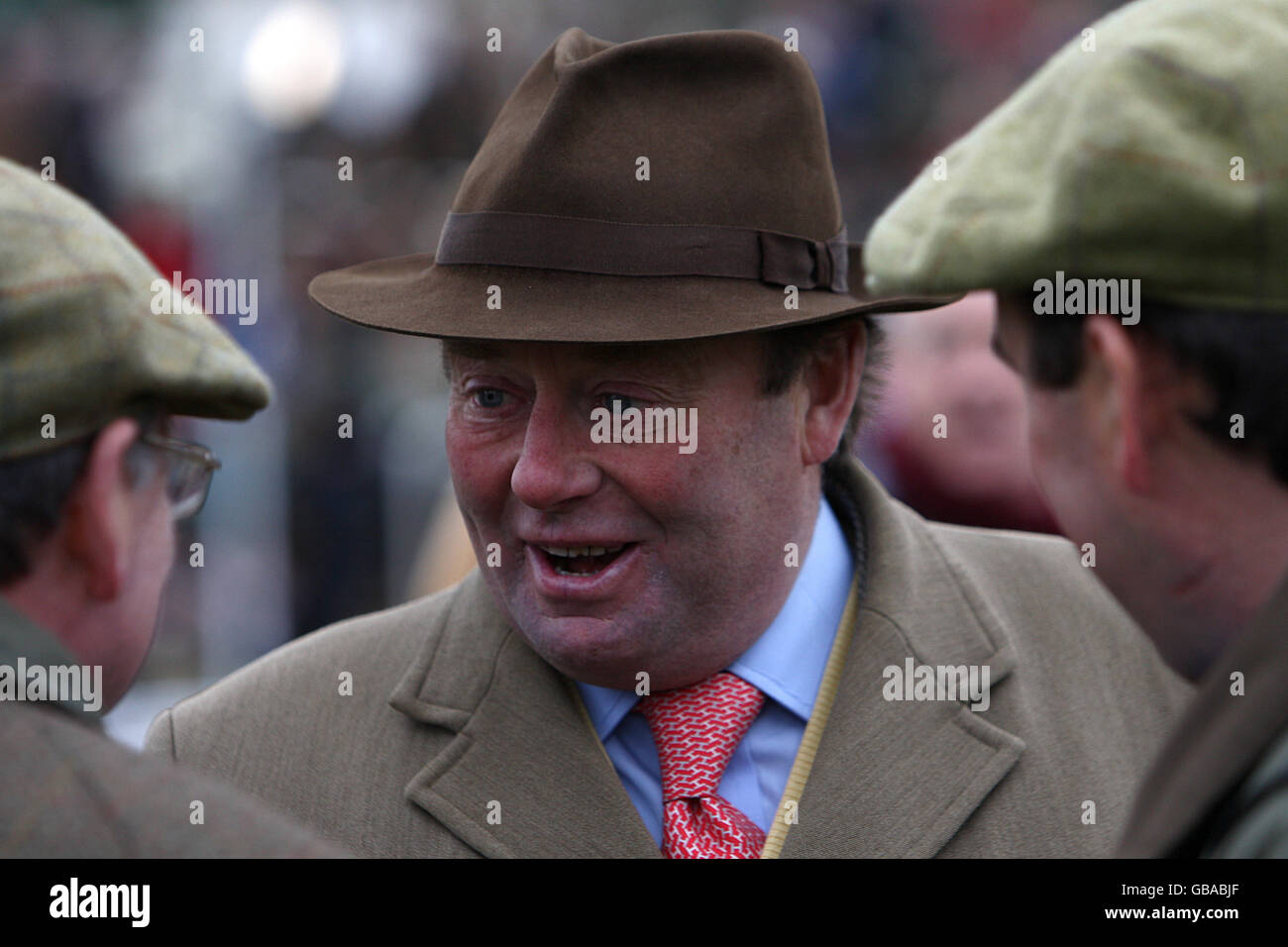 National Hunt horse trainer Nicky Henderson during the Boylesports