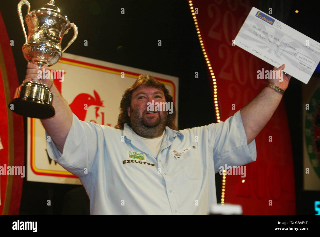 Darts BDO World Championship 2004 Final Stock Photo Alamy