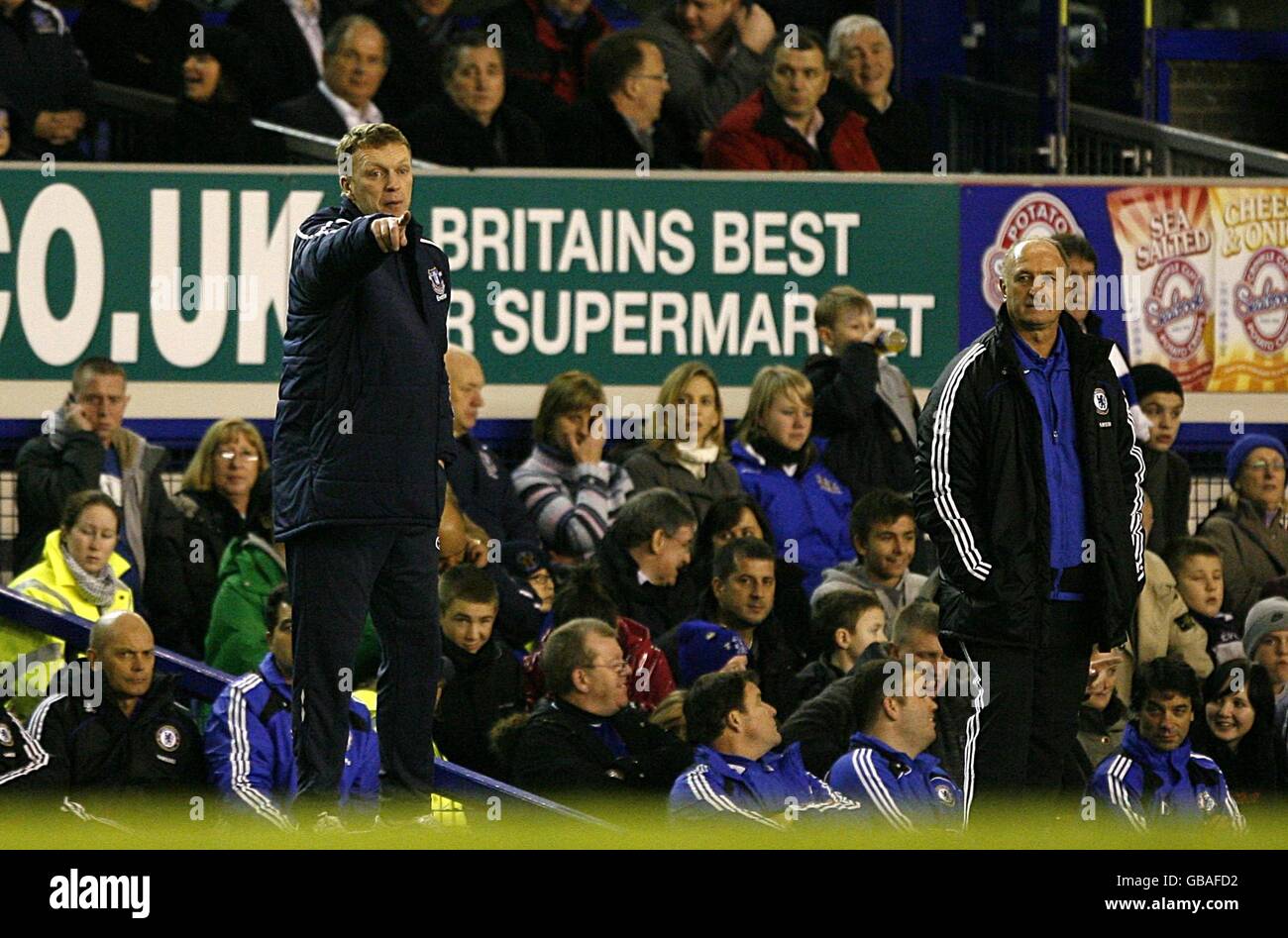 Soccer - Barclays Premier League - Everton v Chelsea - Goodison Park Stock Photo
