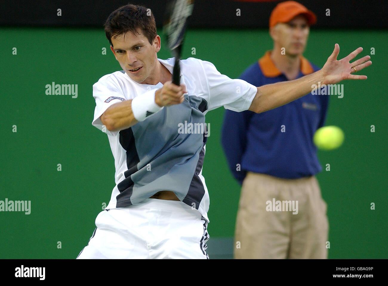 Tennis Australian Open 2004 First Round Stock Photo Alamy