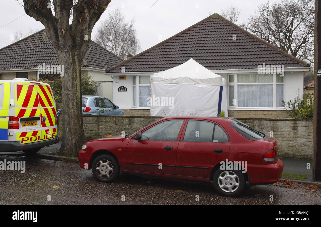 Elderly couple found dead Stock Photo Alamy