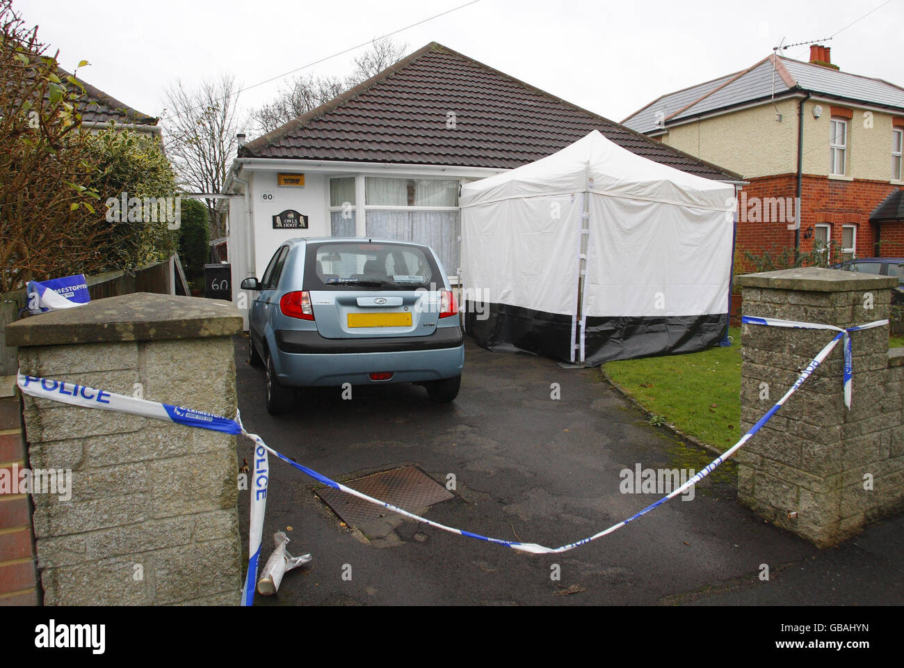Elderly couple found dead Stock Photo - Alamy