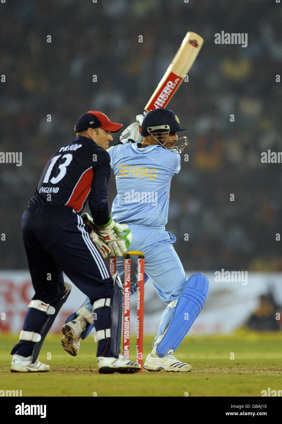 Cricket Fifth One Day International India v England Barabati