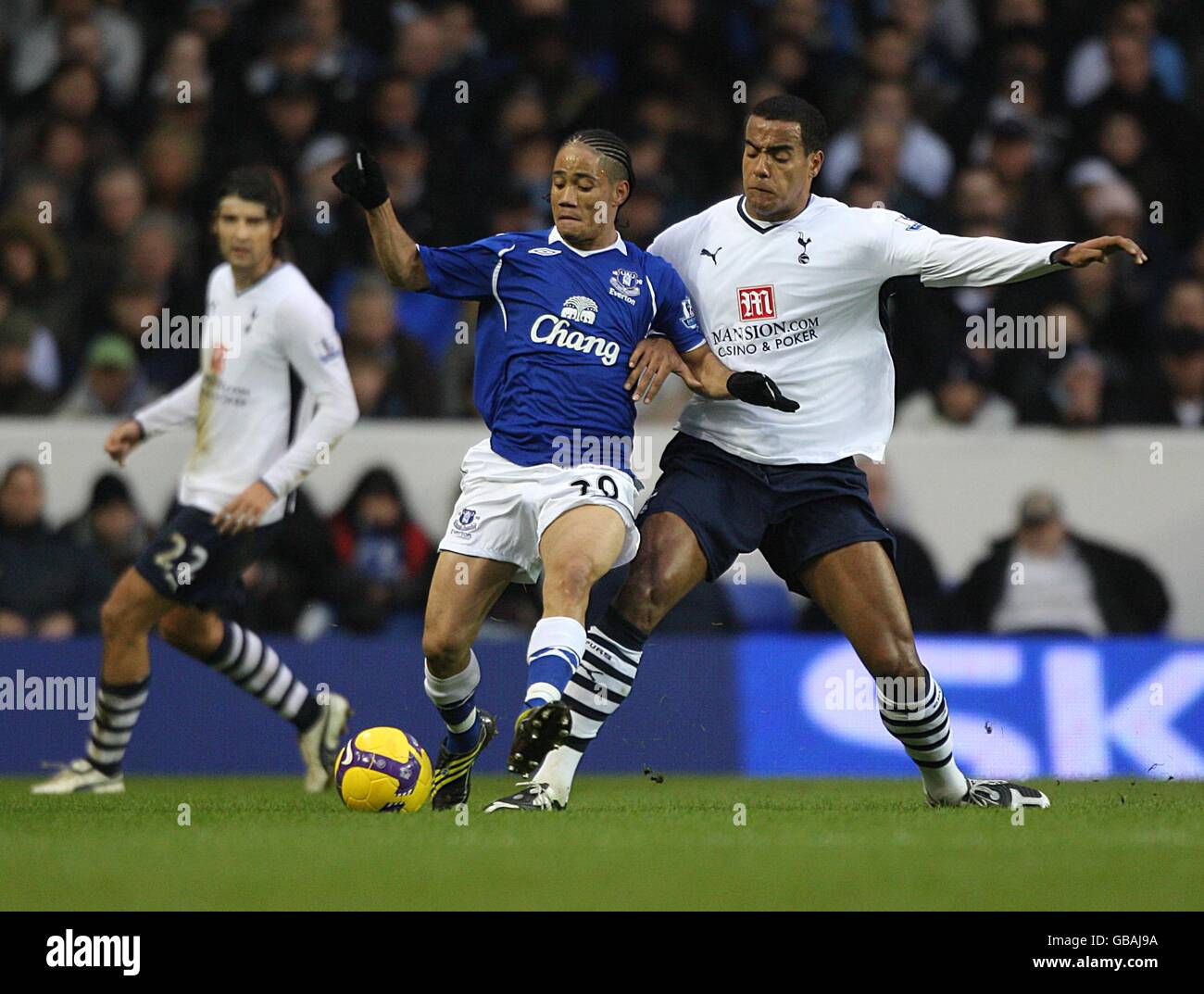 Soccer - Barclays Premier League - Tottenham Hotspur v Everton - White Hart Lane Stock Photo