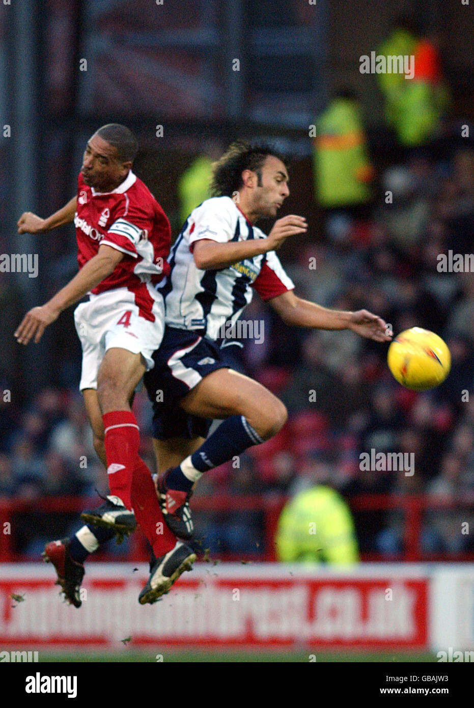 Soccer - Nationwide League Division One - Nottingham Forest v West Bromwich Albion Stock Photo