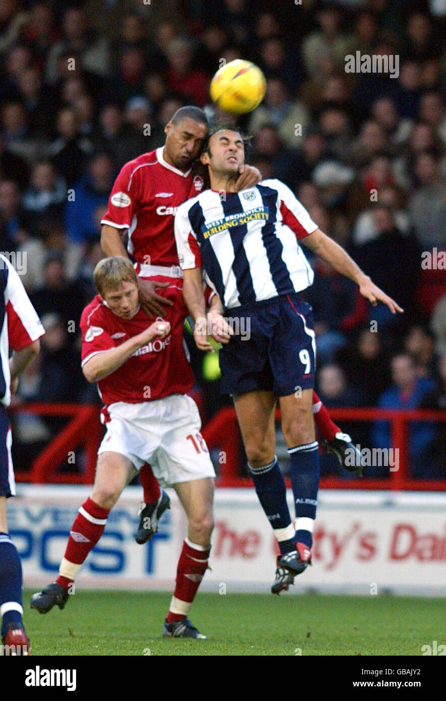 Soccer - Nationwide League Division One - Nottingham Forest v West Bromwich Albion Stock Photo