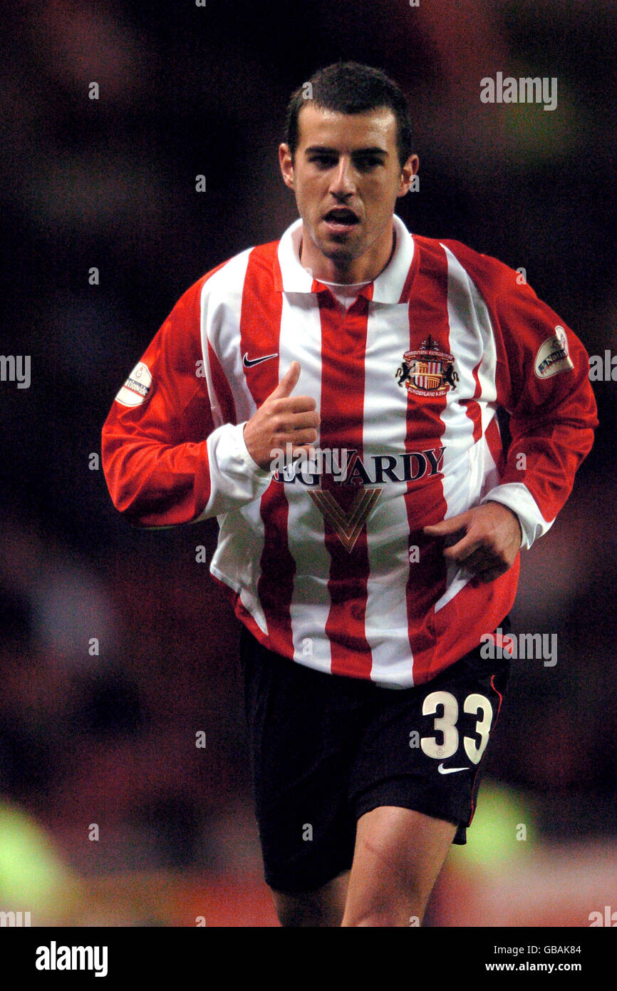 Soccer - Nationwide League Division One - Sunderland v Burnley. Julio Arca, Sunderland Stock Photo