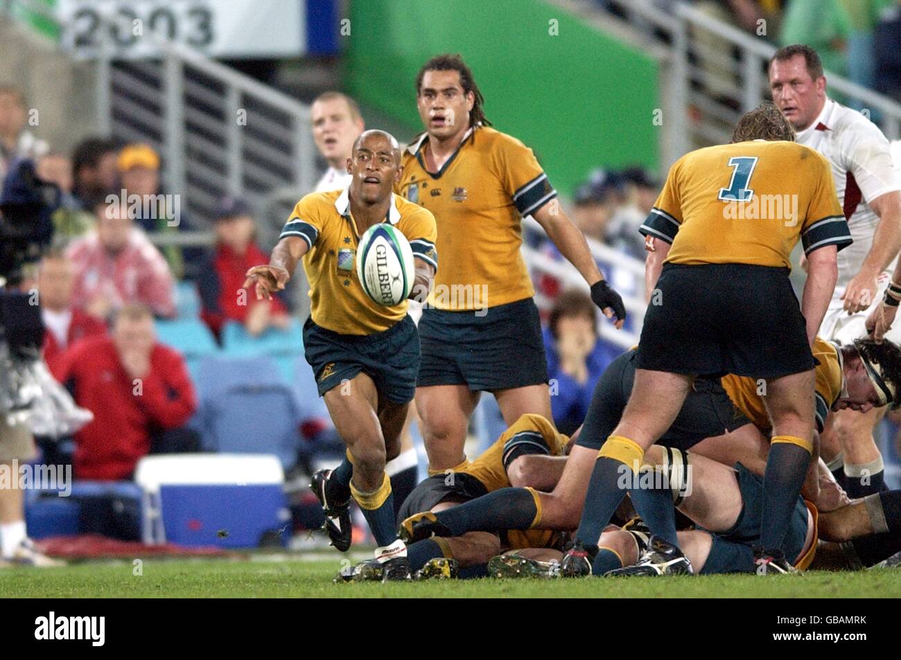 Rugby Union - World Cup 2003 - Final - England v Australia Stock Photo ...