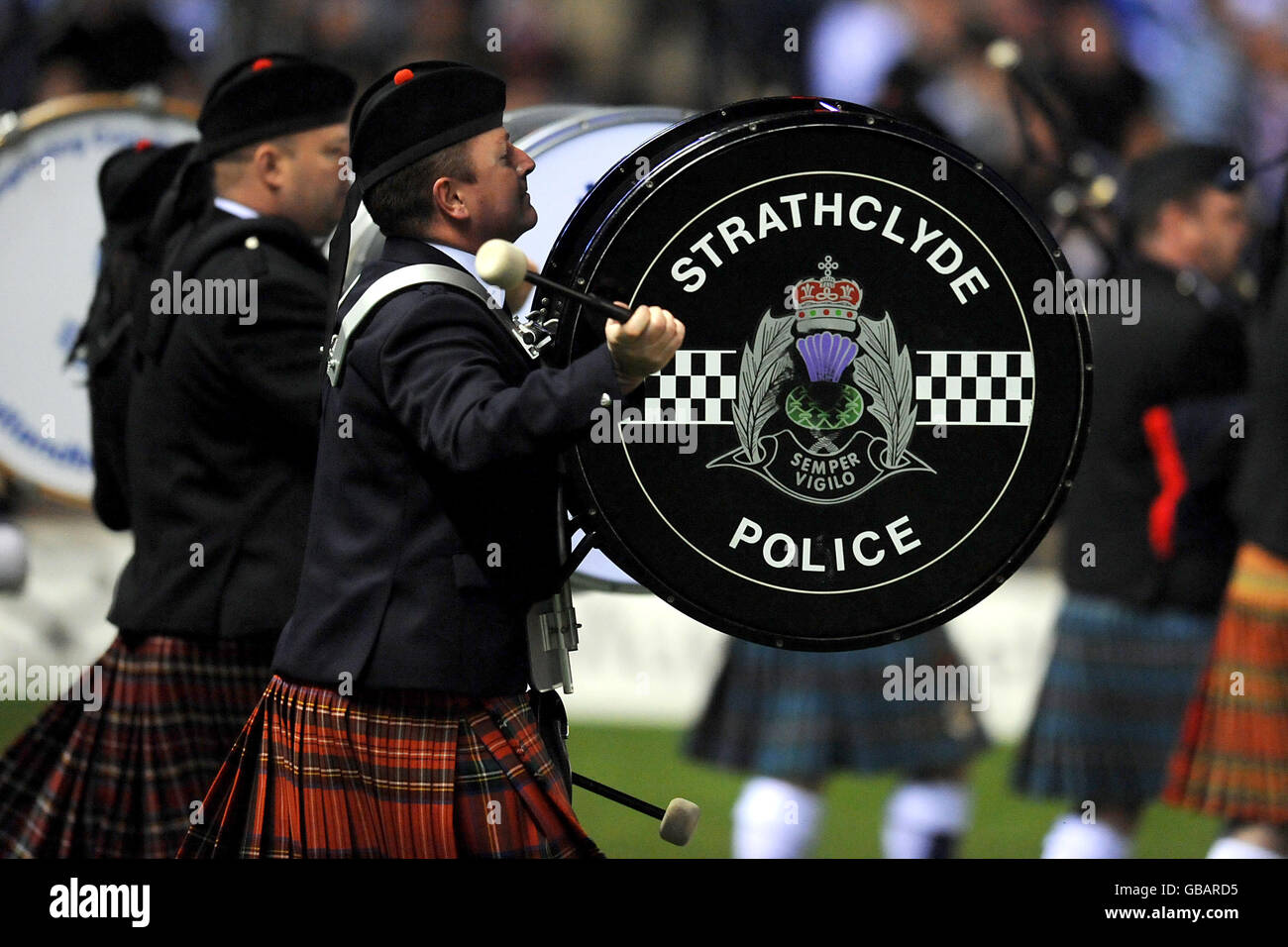 Rugby Union - 2008 Bank Of Scotland Corporate Autumn Test - Scotland v New Zealand - Murrayfield Stock Photo