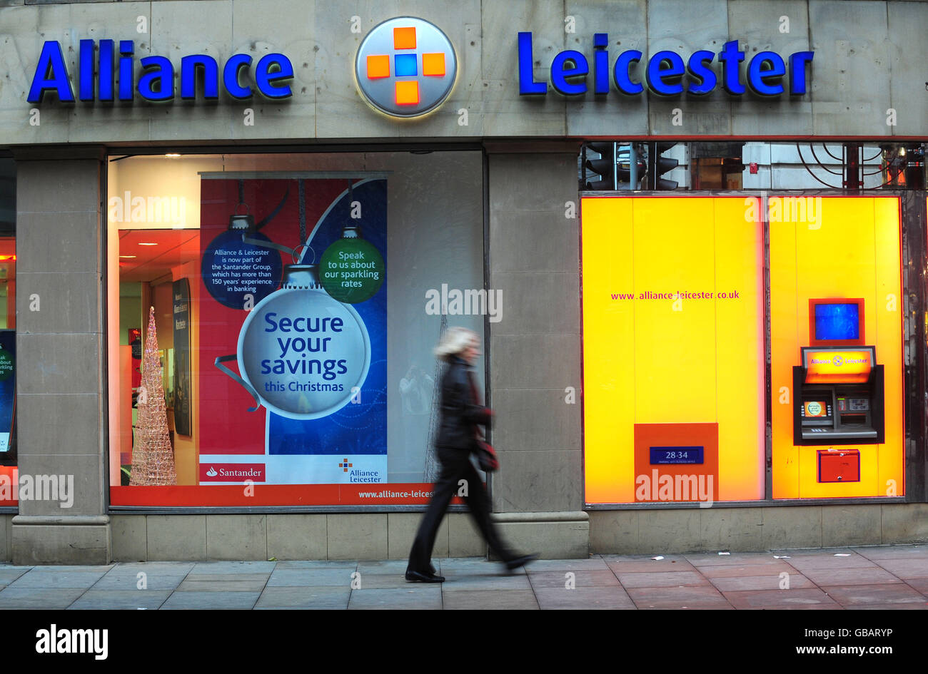 Alliance leicester branch hi-res stock photography and images - Alamy