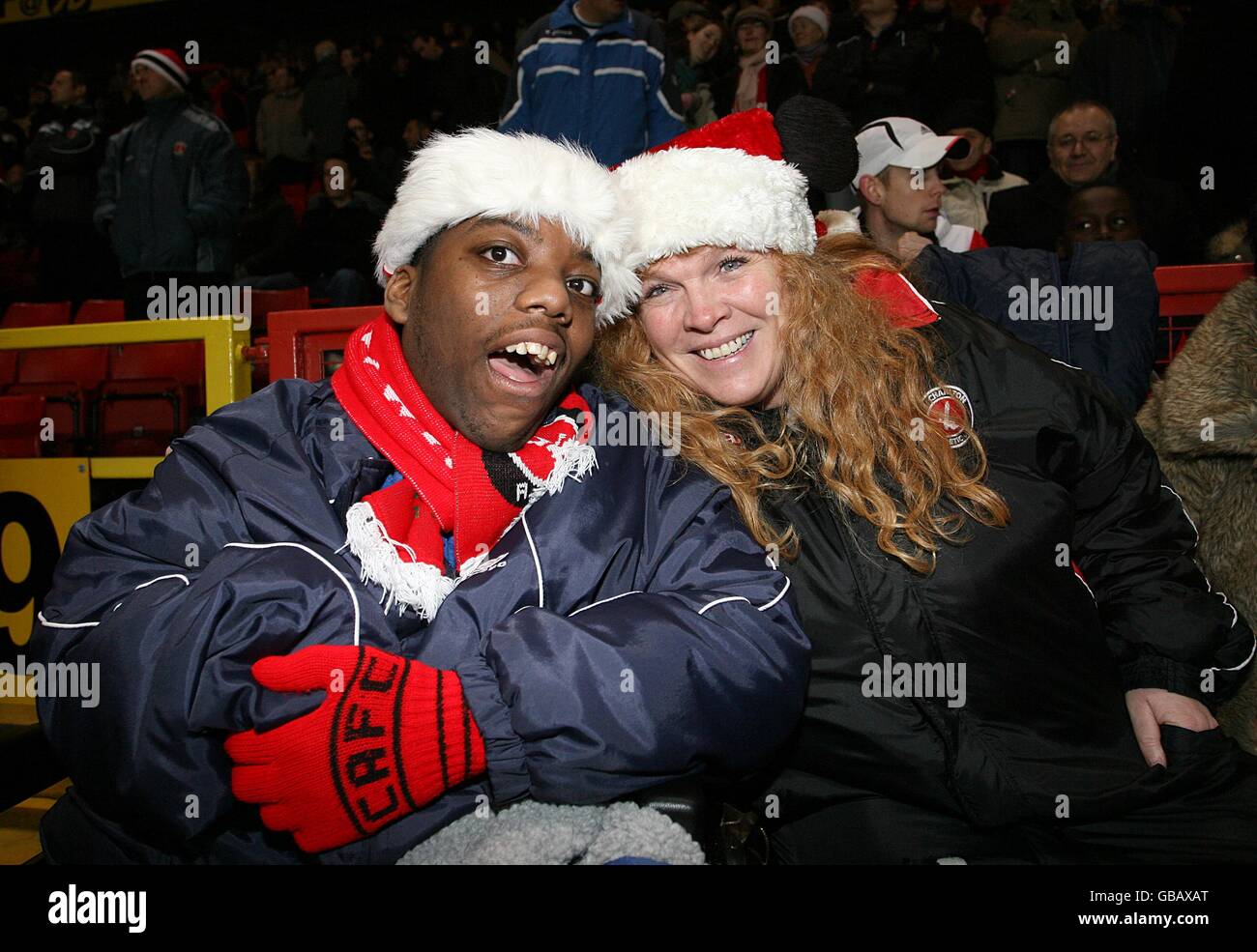 Festive Fans In Stands Hi Res Stock Photography And Images Alamy