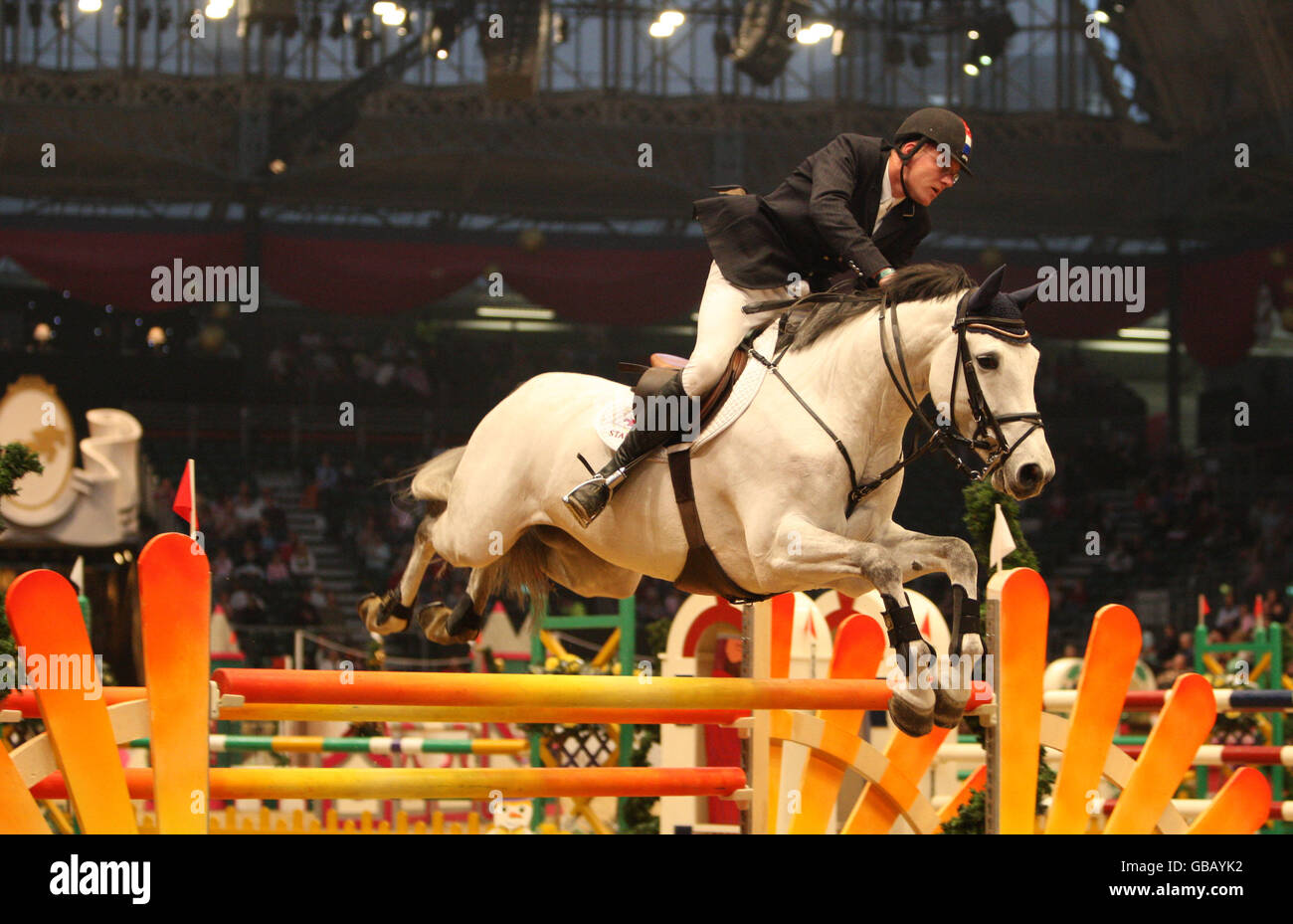 Equestrian - London International Horse Show - Day Three - Olympia Stock Photo