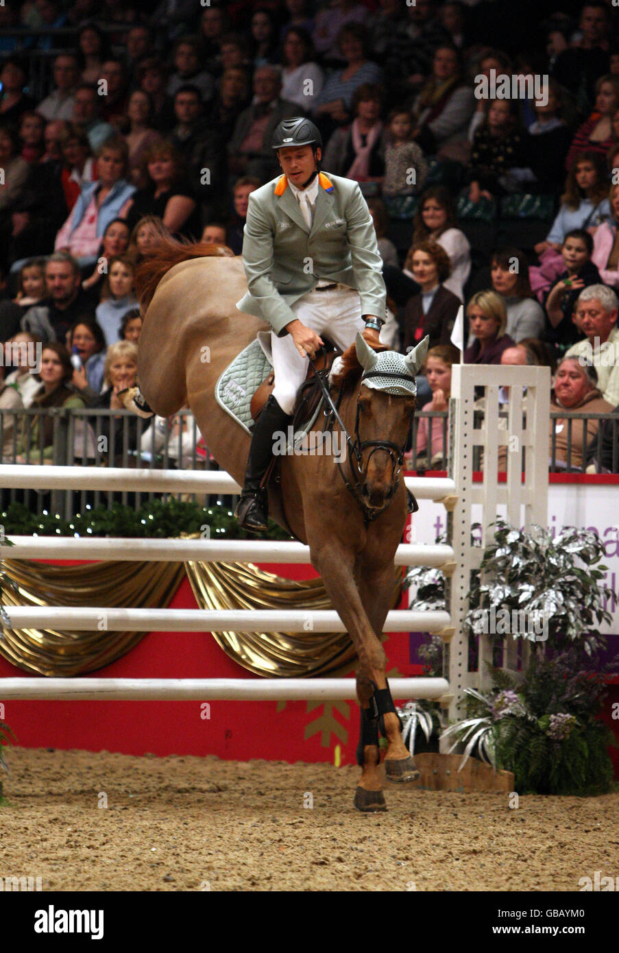 Equestrian - London International Horse Show - Day Three - Olympia Stock Photo