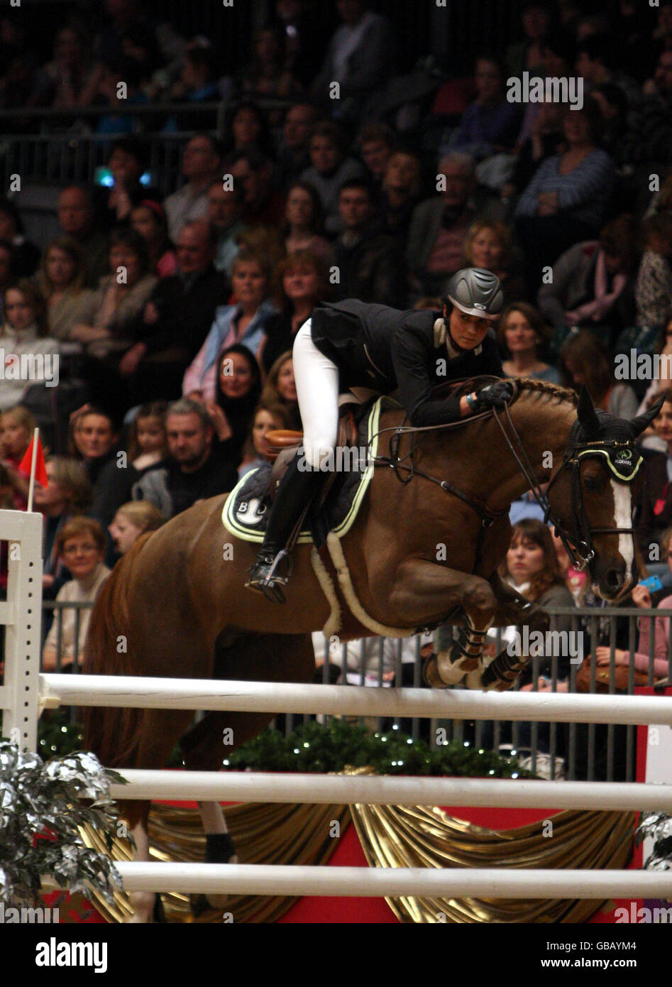 Equestrian - London International Horse Show - Day Three - Olympia Stock Photo