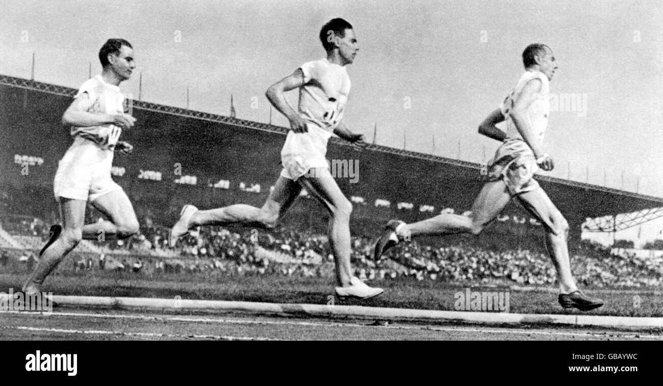 Athletics - Paris Olympic Games 1924 - Men's 5000m - Final Stock Photo