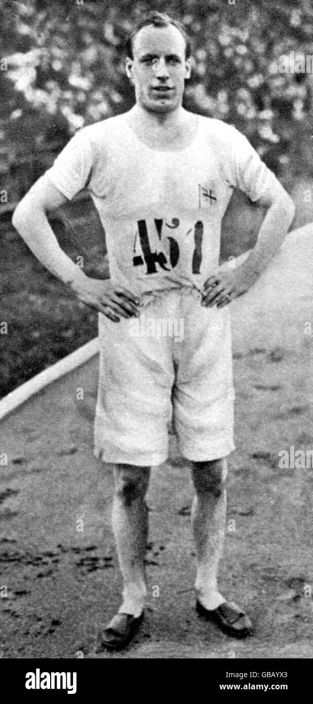 Athletics - Paris Olympic Games 1924 - Men's 400m - Final Stock Photo