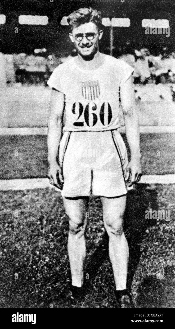 Athletics - Paris Olympic Games 1924 Stock Photo