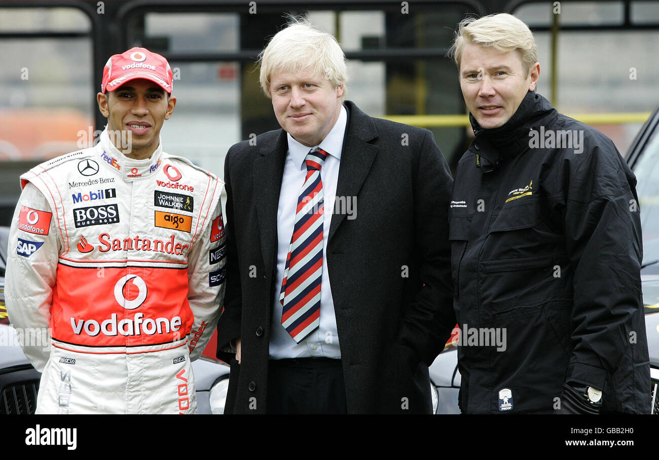 Lewis Hamilton  2007 und Mika Häkkinen 1999 Formel1 