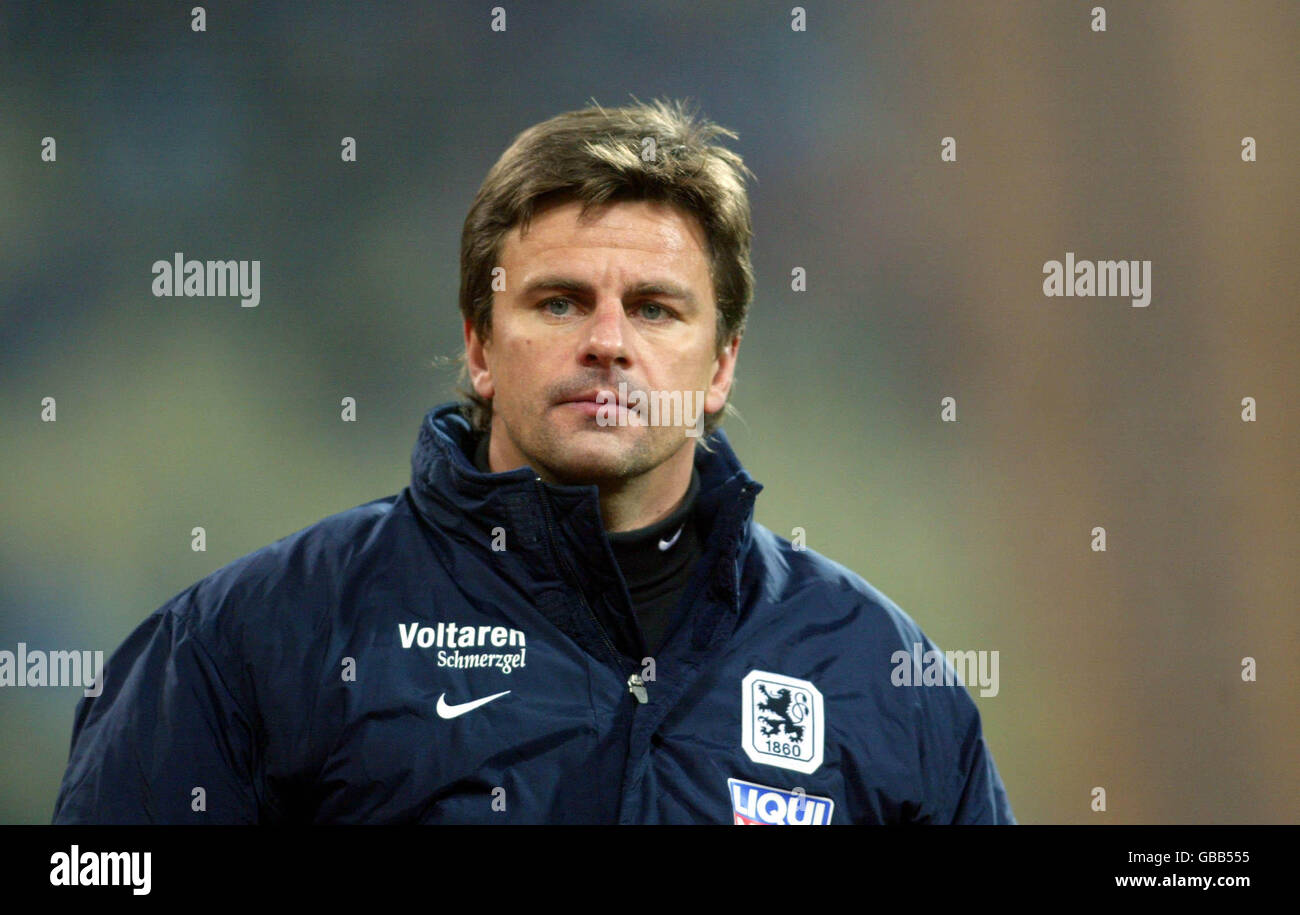 Soccer - German Bundesliga - 1860 Munich v Borussia Monchengladbach. Harald  Cerny, 1860 Munich Stock Photo - Alamy