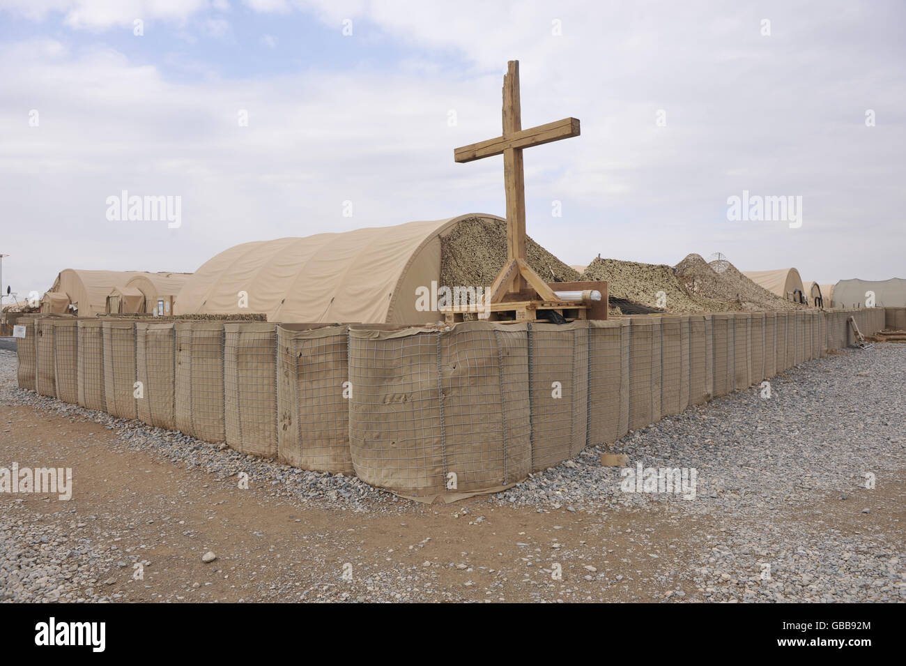 A typical hesco barrier hires stock photography and images Alamy
