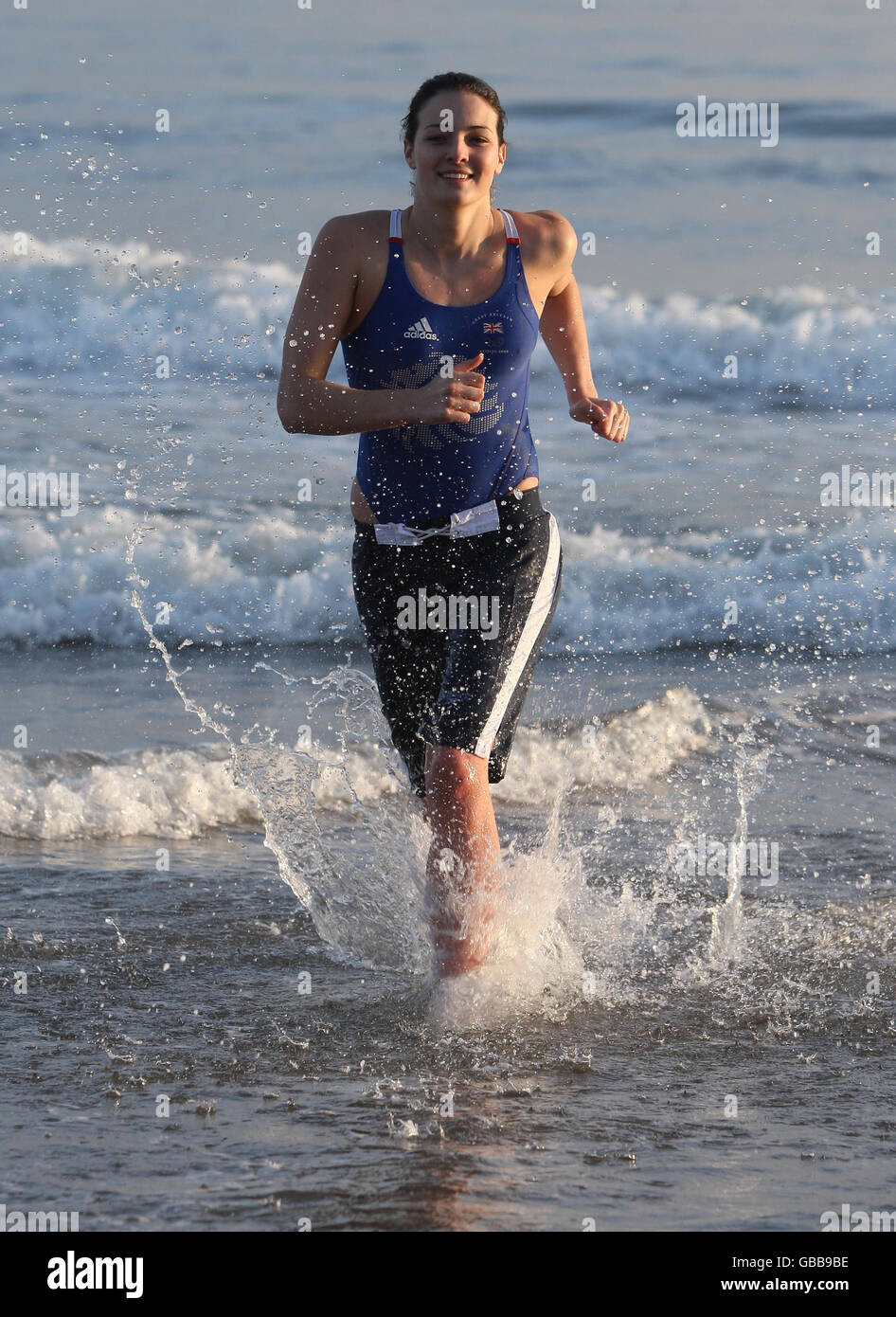 Boxing Day swimmers Stock Photo Alamy
