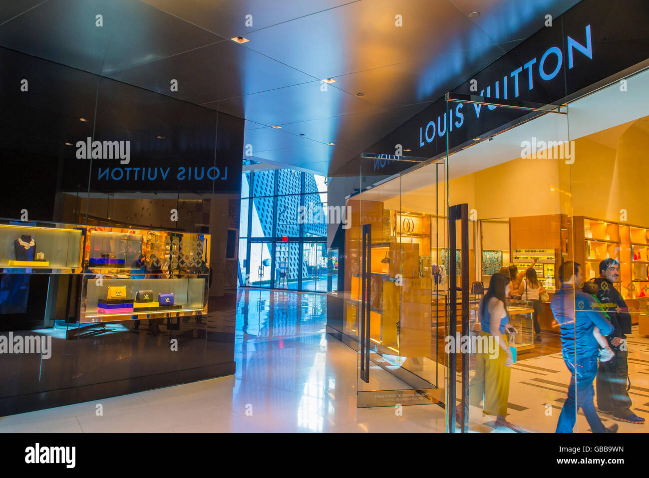 AVENTURA, USA - AUGUST 23, 2018: Louis Vuitton Famous Boutique In Aventura  Mall. Louis Vuitton Is A French Fashion House And Luxury Retail Company  Founded In 1854 By Louis Vuitton Stock Photo