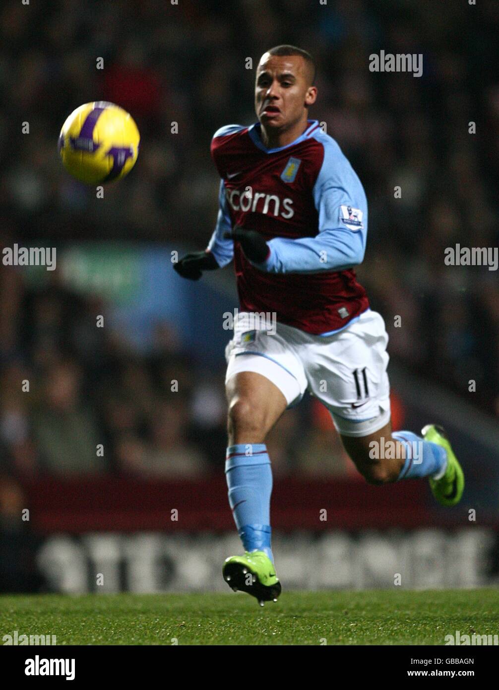 Soccer Barclays Premier League Aston Villa v Arsenal Villa Park Stock Photo Alamy