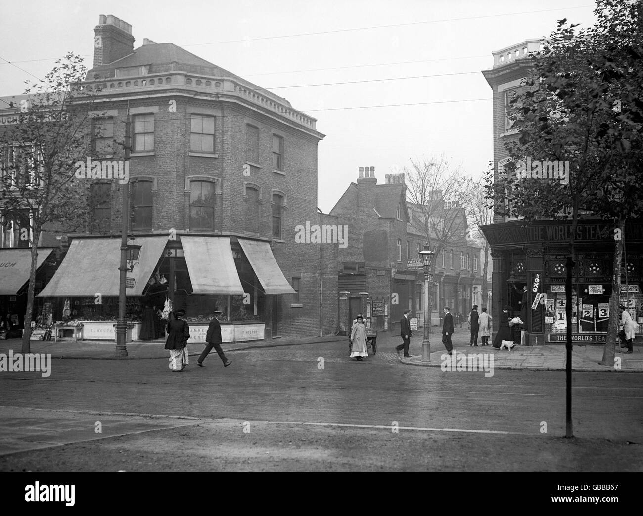 British Crime Murder Chiswick Murder 1900 Stock Photo Alamy