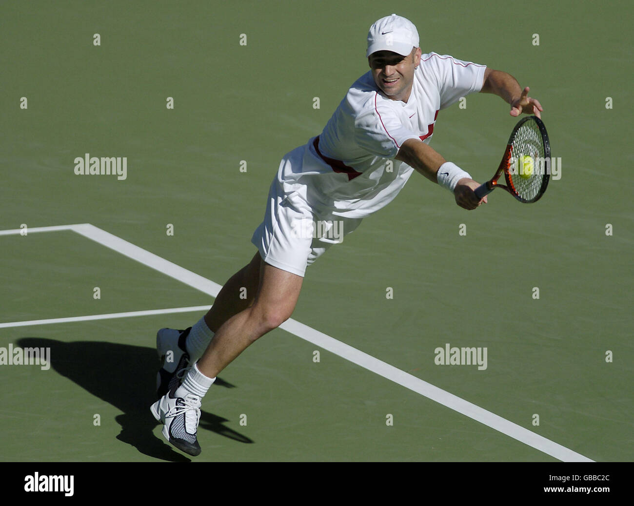 Tennis Australian Open 2004 Third Round Stock Photo Alamy