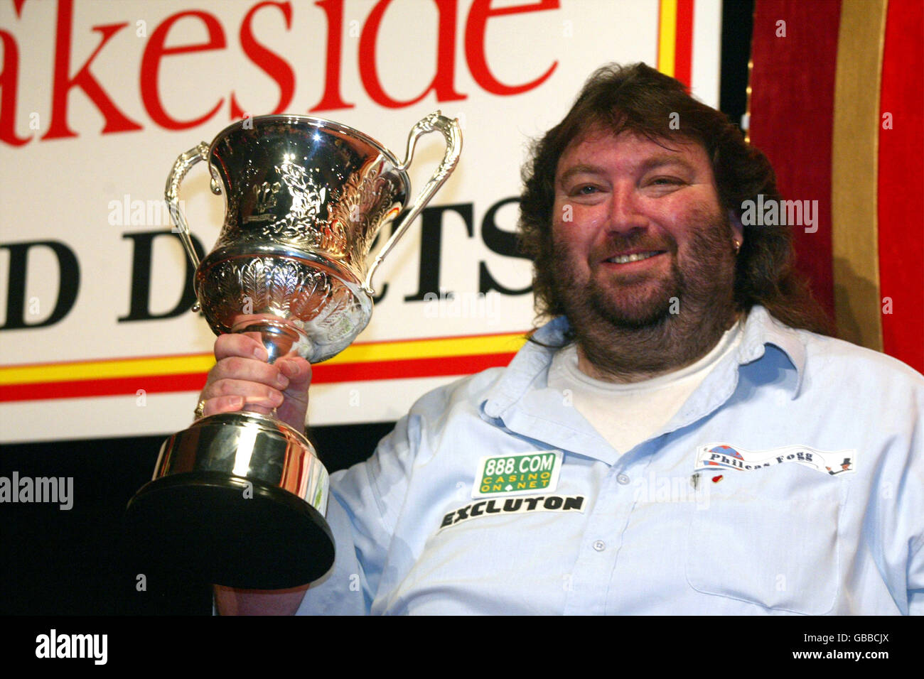 Darts BDO World Championship 2004 Final. Andy Fordham celebrates
