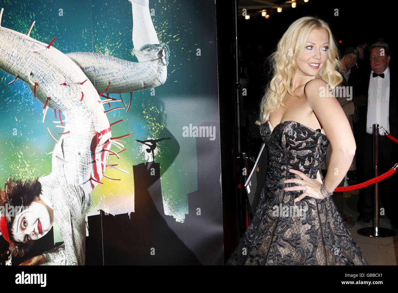 Liz fuller attends first night cirque du soleils quidam hi-res stock