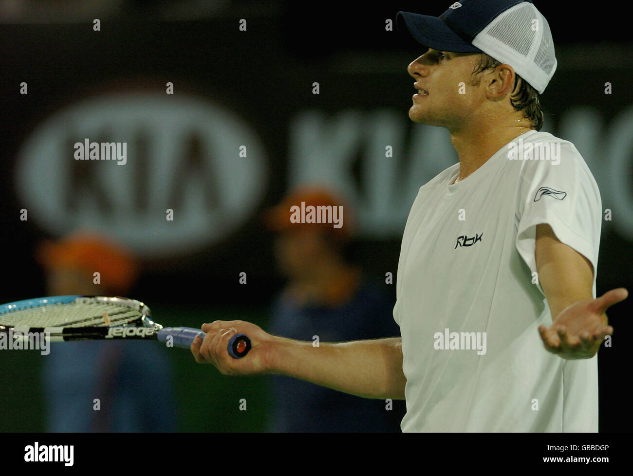 Tennis Australian Open 2004 Quarter Final Stock Photo Alamy