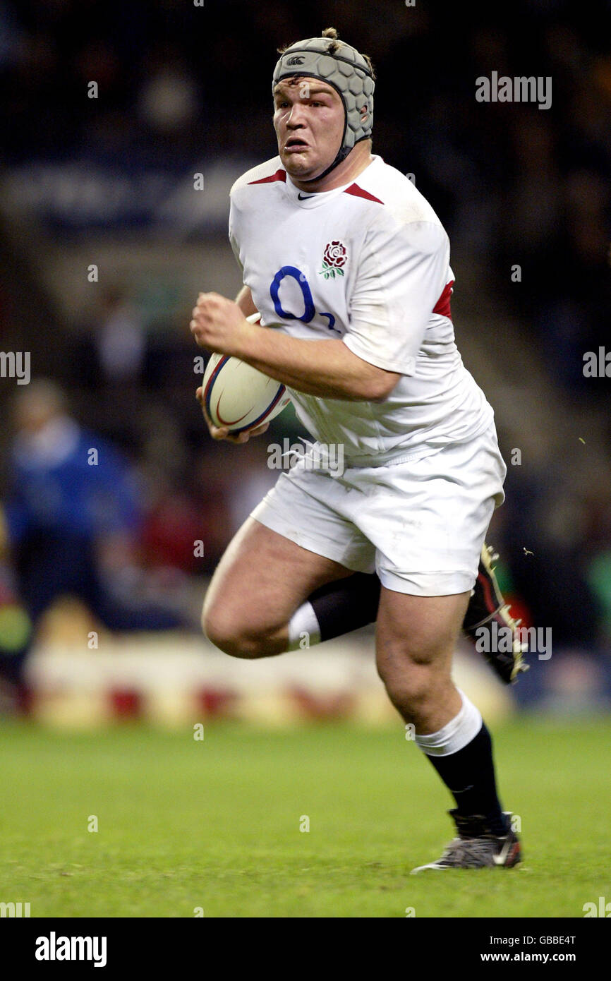 Rugby Union - England v New Zealand Barbarians. England's Matt Stevens ...