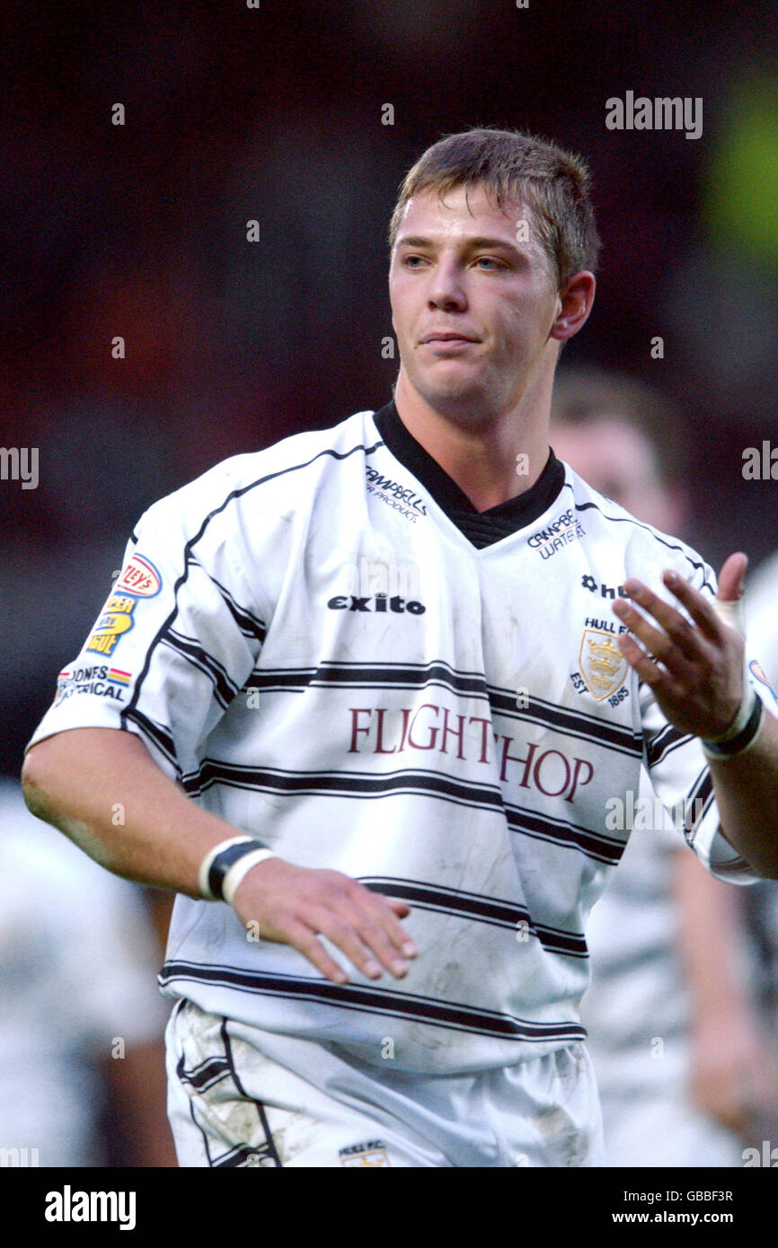Rugby League - Friendly - Hull FC v Hull Kingston Rovers. Alex Wilkinson, Hull Stock Photo