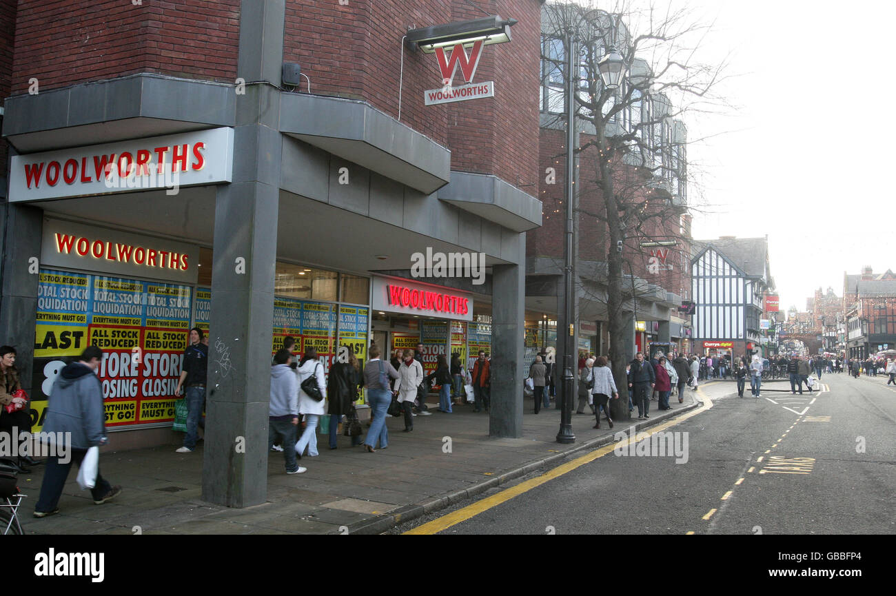 Woolworths store in chester hires stock photography and images Alamy
