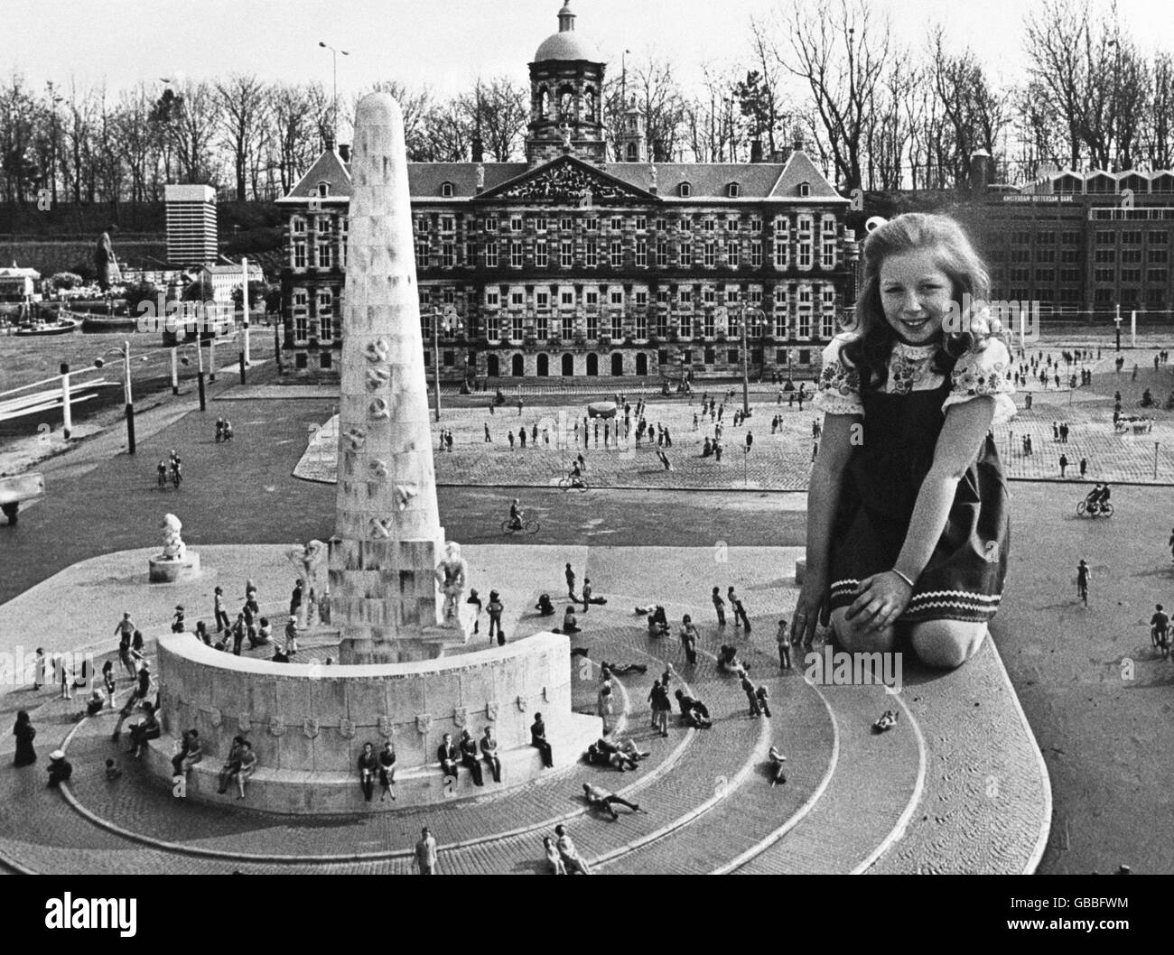 Music - Lena Zavaroni - 1974 Stock Photo
