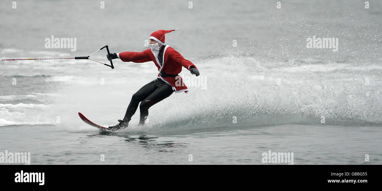 Christmas day swim Ireland Stock Photo Alamy
