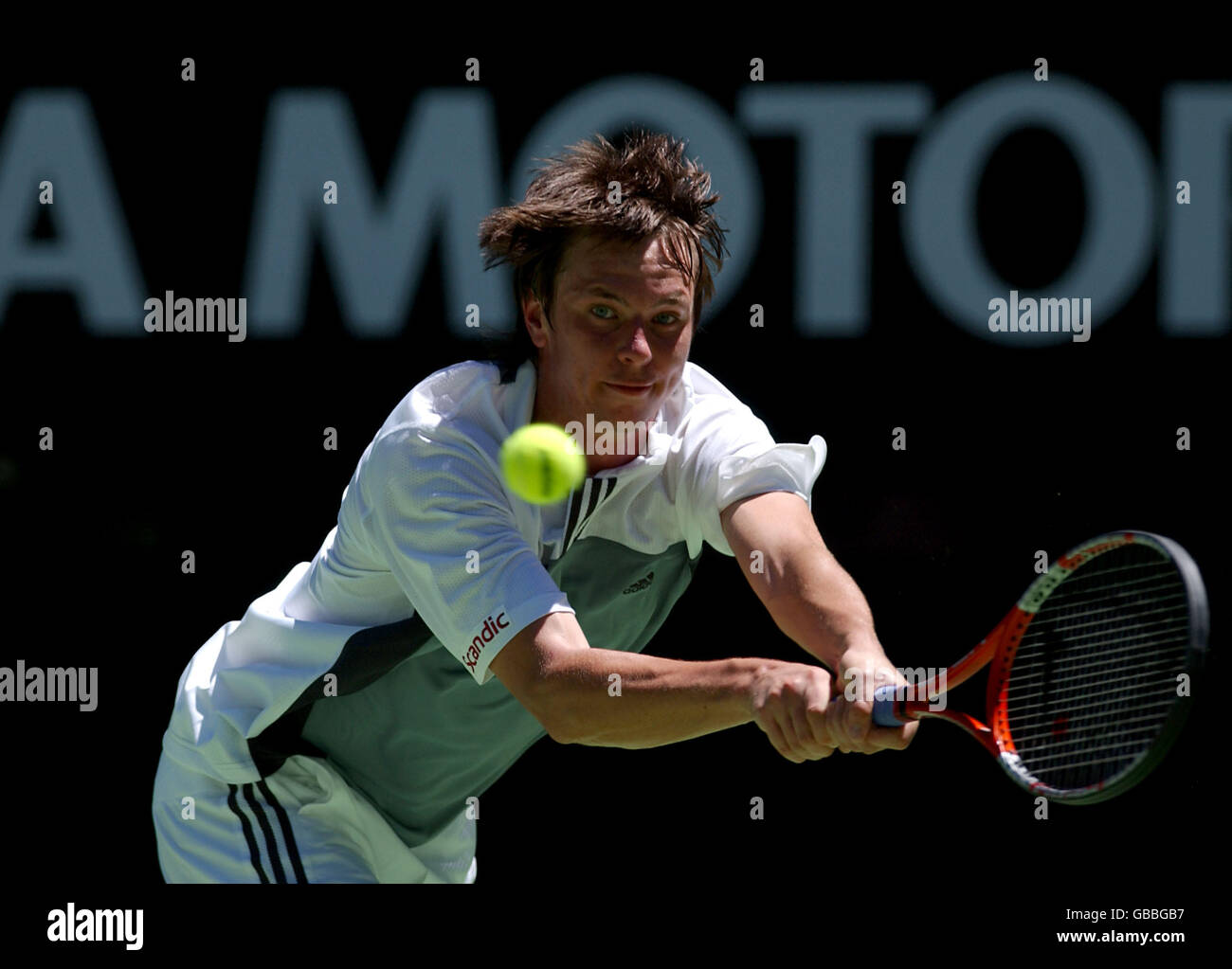 Tennis Australian Open 2004 First Round Stock Photo Alamy