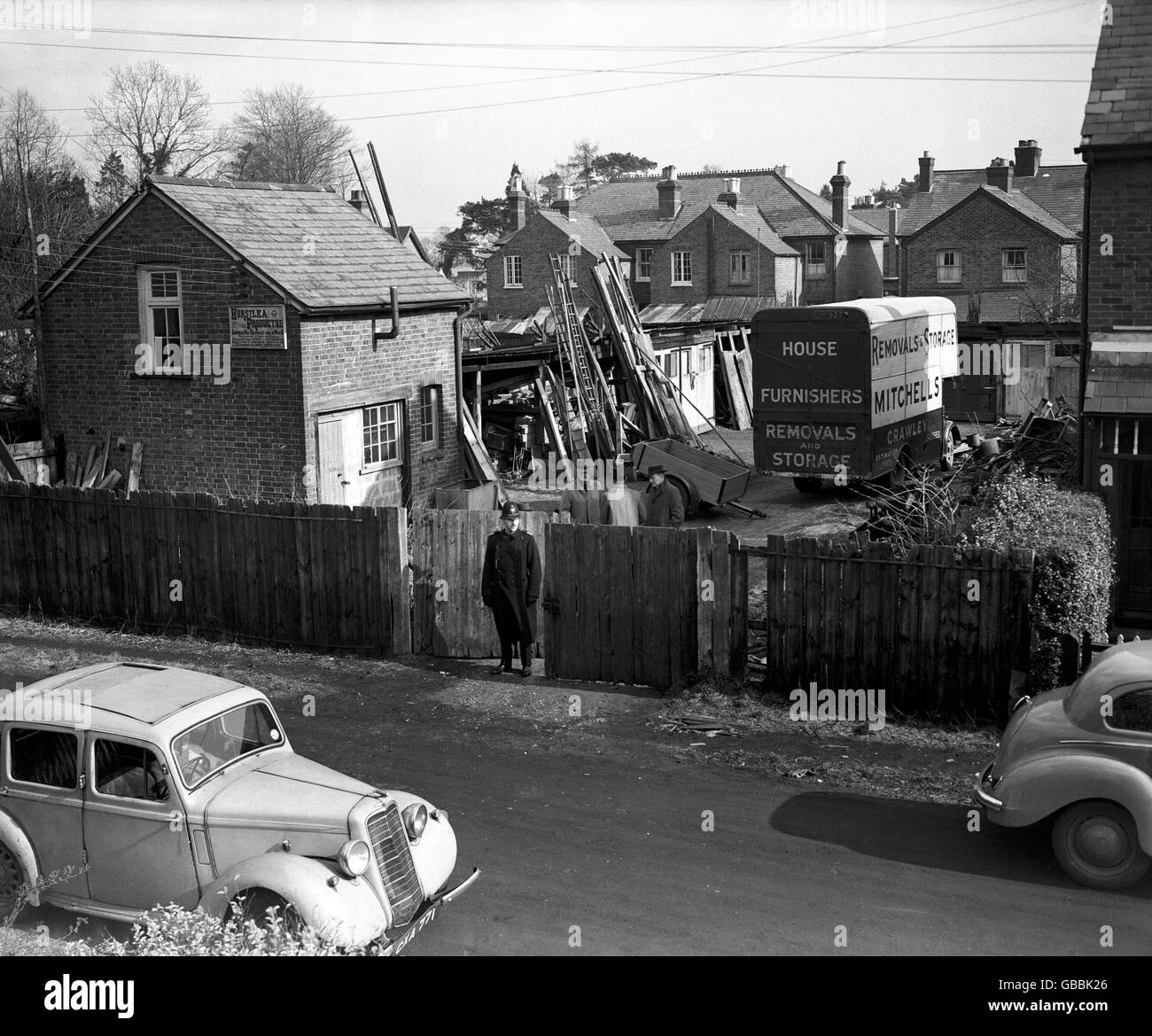 British Crime - Murder - The Acid Bath Murders - Crawley - 1949 Stock Photo