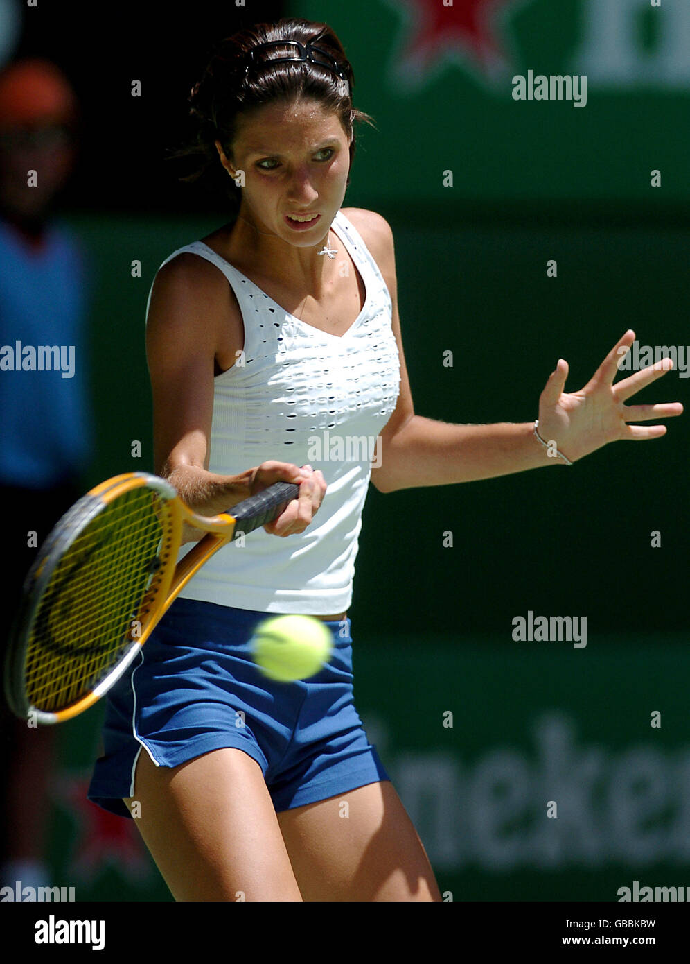 Tennis Australian Open 2004 Quarter Final Stock Photo Alamy