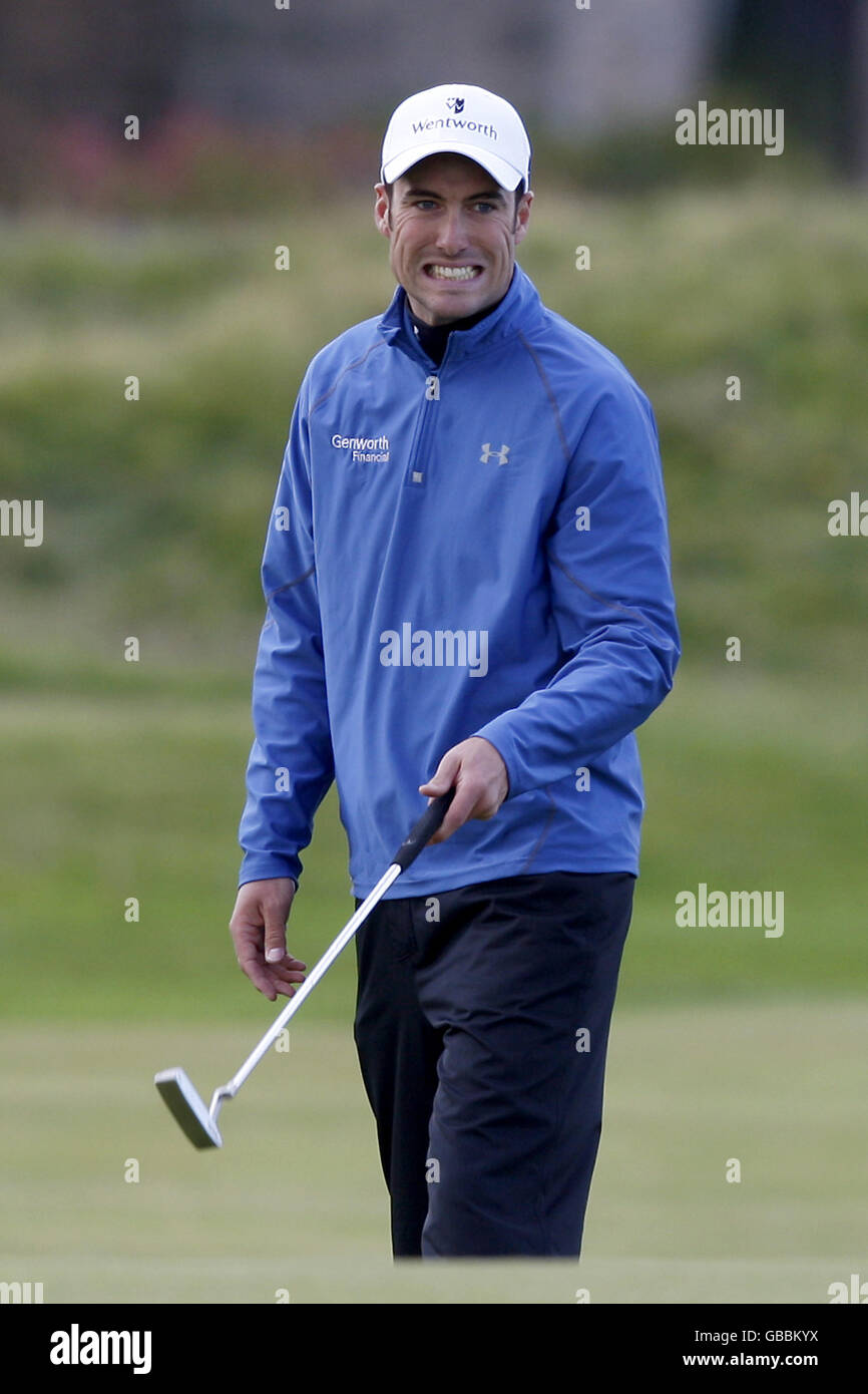 Golf - Alfred Dunhill Links Championship - Day Four - St Andrews. Ross Fisher during the Alfred Dunhill Links Championship at St Andrews Golf Course, Fife. Stock Photo