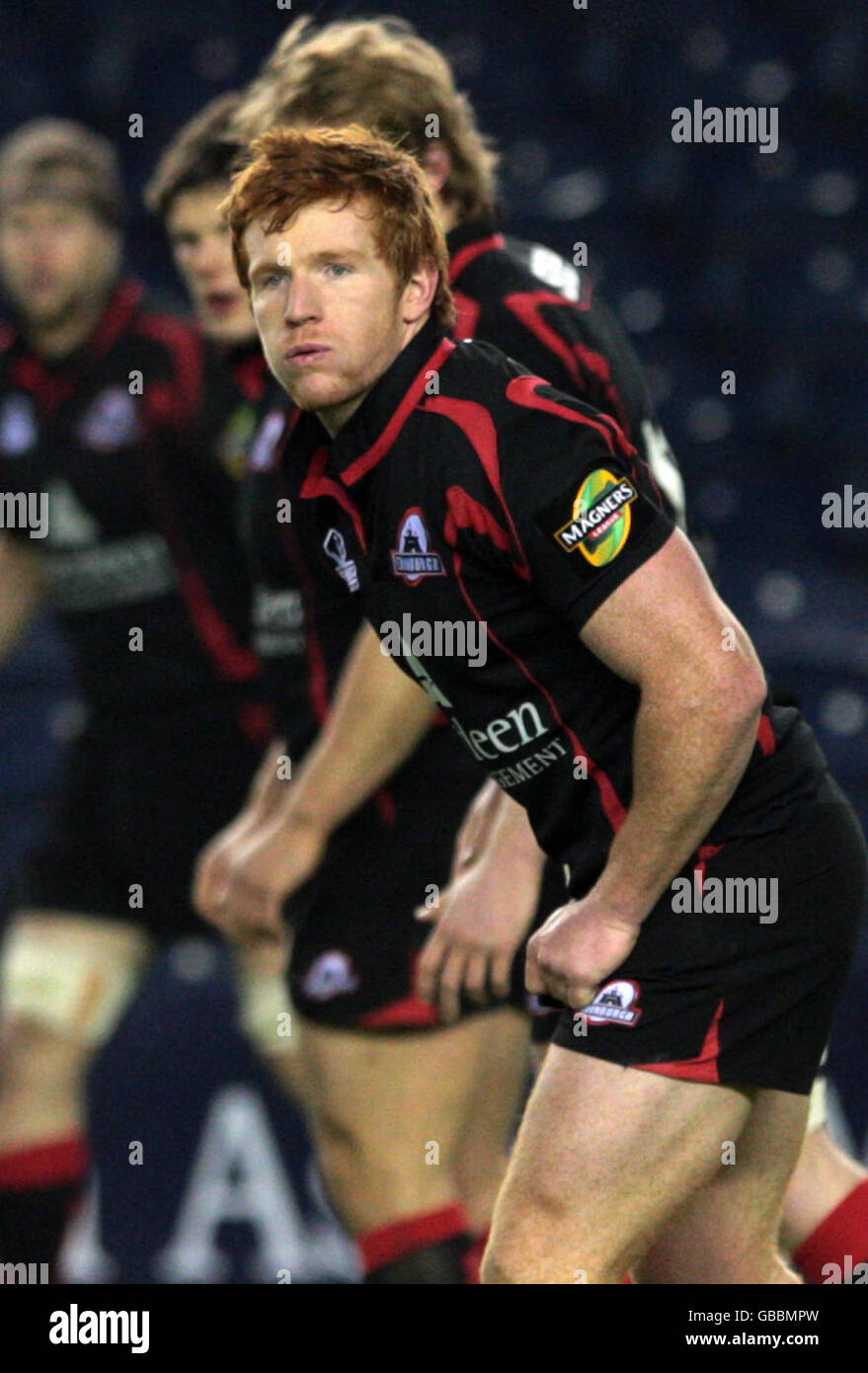 Rugby Union - Magners League - Edinburgh Rugby v Ulster Rugby - Murrayfield Stock Photo