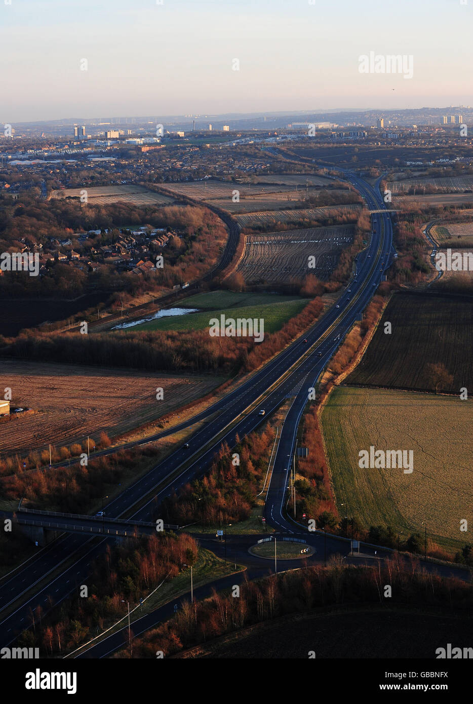 A1 motorway north east hi-res stock photography and images - Alamy