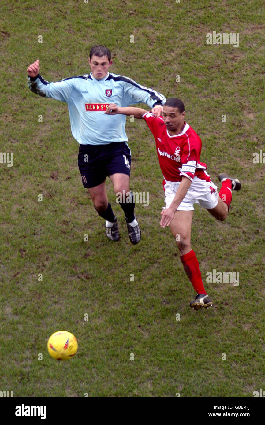Soccer - Nationwide League Division One - Nottingham Forest v Walsall Stock Photo