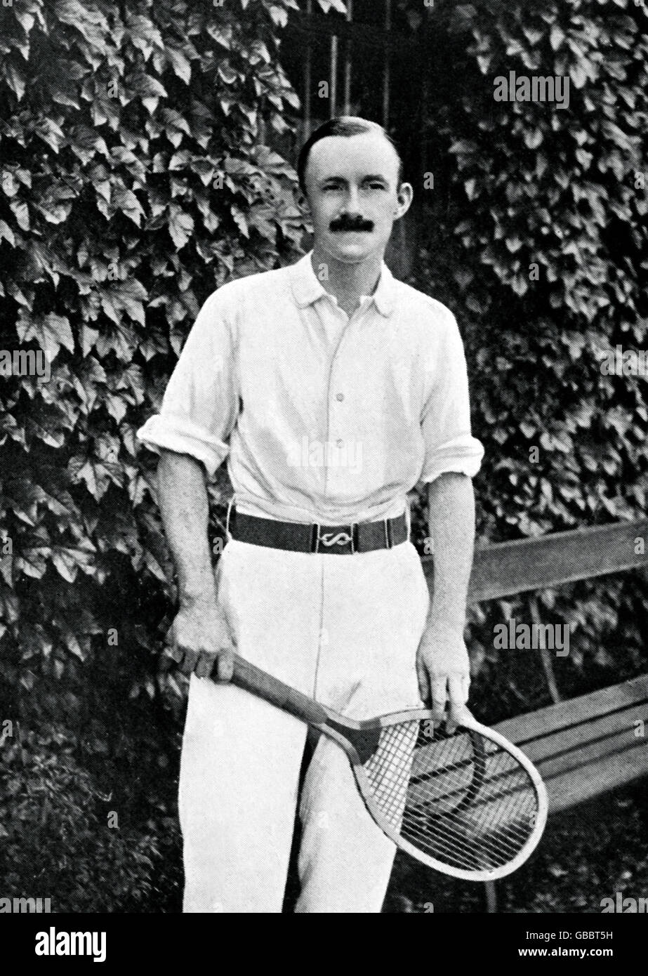 Tennis, Wimbledon Championships. Arthur Gore, men's singles champion in