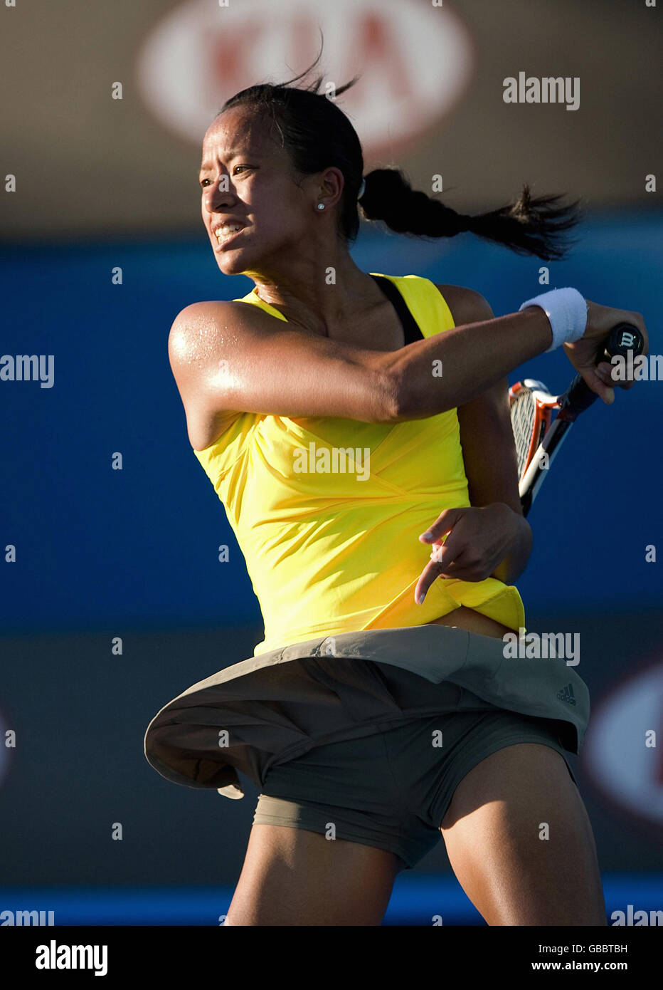 Tennis Australian Open 2009 Day One Melbourne Park Stock Photo